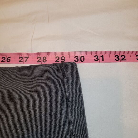 Travelsmith Pants Mens 42x30S Gray Cotton Denim Jeans Workwear Casual - Picture 6 of 10